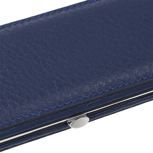 Maniküre-Etui Leder Dunkelblau leer (groß) Maniküre-Etui Leder Dunkelblau leer (groß)