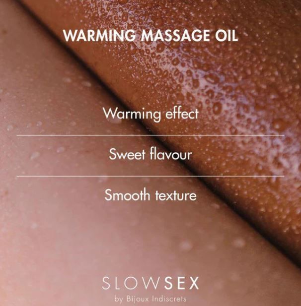 Slow Sex Warming Massage Oil