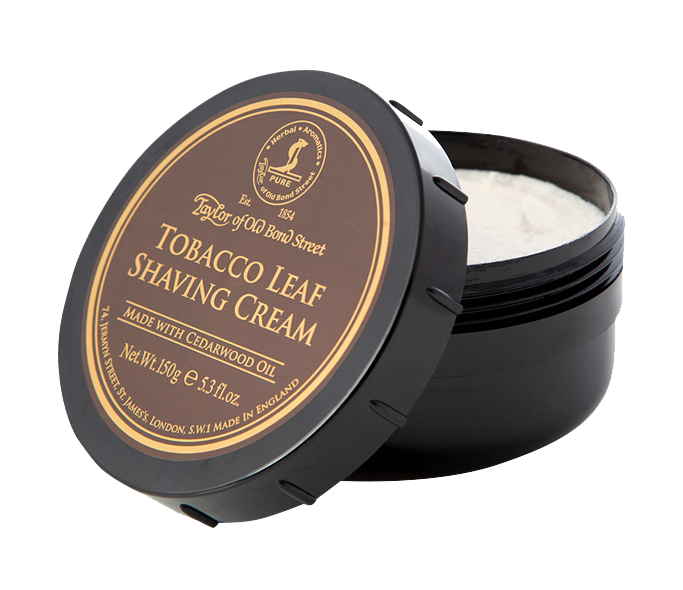Rasiercreme Tobacco Leaf Taylor of Old Bond Street Rasiercreme Tobacco Leaf ohne Hintergrund