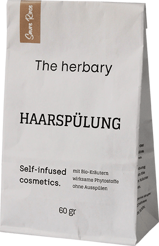 The Herbary - Haarspülung saure Rinse The Herbary - Haartee saure Rinse ohne Hintergrund