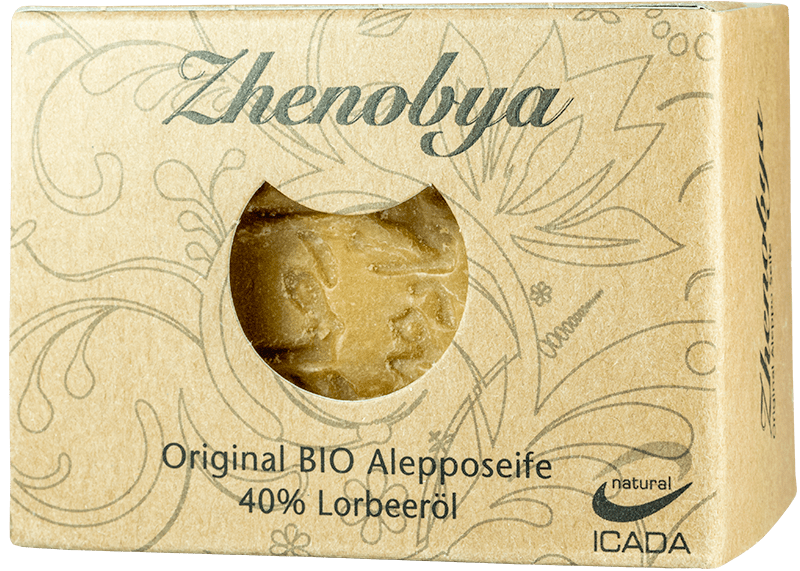 Zhenobya Bio Alepposeife 40% Zhenobya Bio Alepposeife 40% ohne Hintergrund