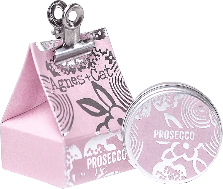 Lipbalm Sparkling Fizz Agnes+Cat Lipbalm Prosecco ohne Hintergrund