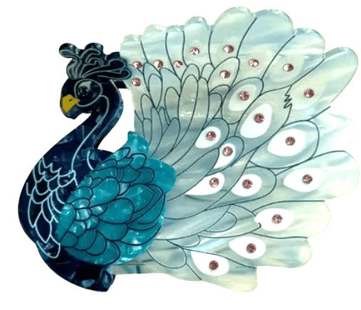 Haarkralle Pfau Haarkralle Pfau