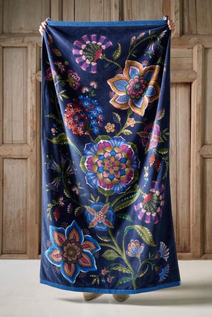 Strandtuch Viva La Vida Dunkelblau