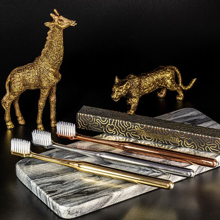 Zahnbürste Gold Zahnbürste Gold