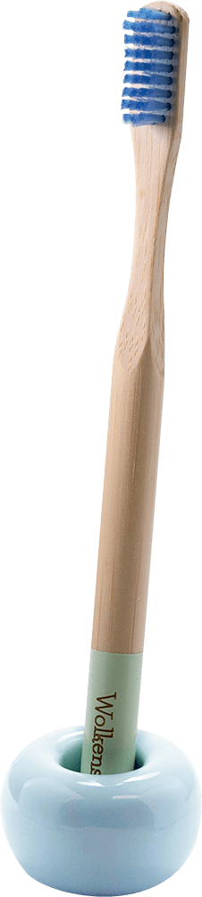 Keramik Zahnbürstenhalter hellblau Keramik Zahnbürstenhalter hellblau