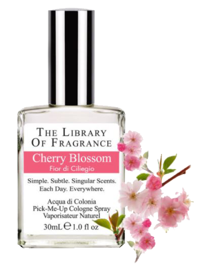 EdC Cherry Blossom Library of Fragrance Cherry Blossom ohne Hintergrund