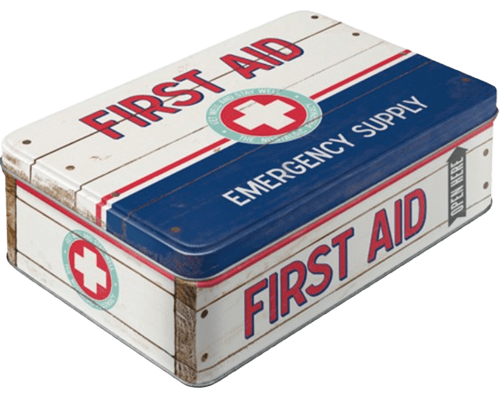Geschenkdose First Aid