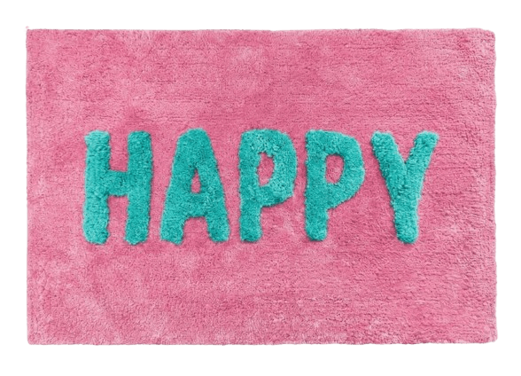 Badematte Happy Pink Badematte Happy Pink