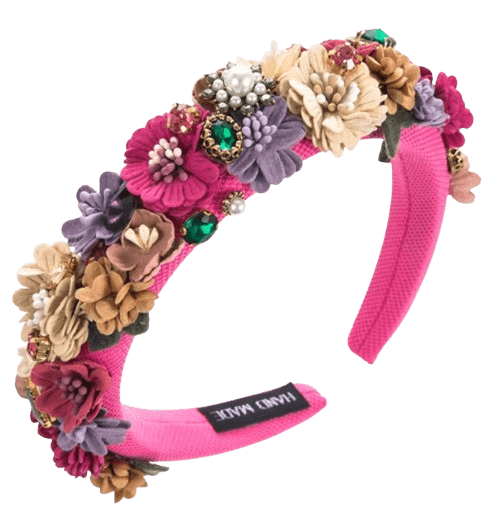 Blumen-Haarreif Pink Blumen-Haarreif Pink