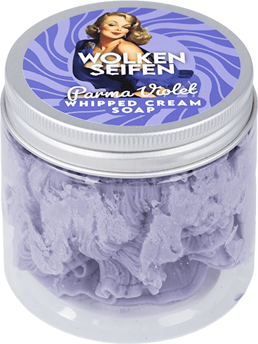 Whipped Cream Soap Parma Violet Whipped Cream Soap Parma Violet