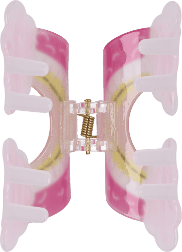 Haarkralle Rainbow Pink