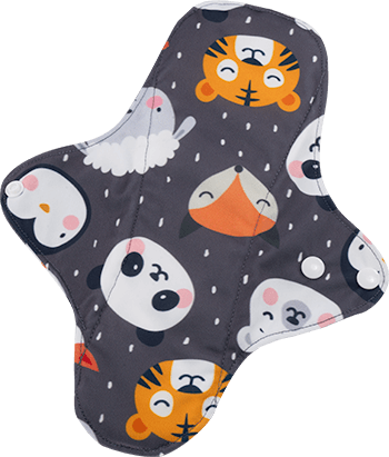 Waschbare Binde normal ohne Hintergrund