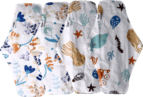 Waschbare Binden 4er Set Waschbare Binden 4er Set