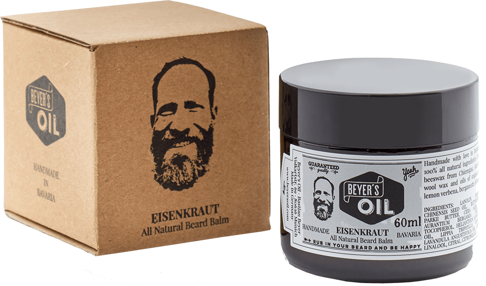 Beyer's Oil Bartbalsam Eisenkraut Beyer's Oil Bartbalsam Eisenkraut ohne Hintergrund