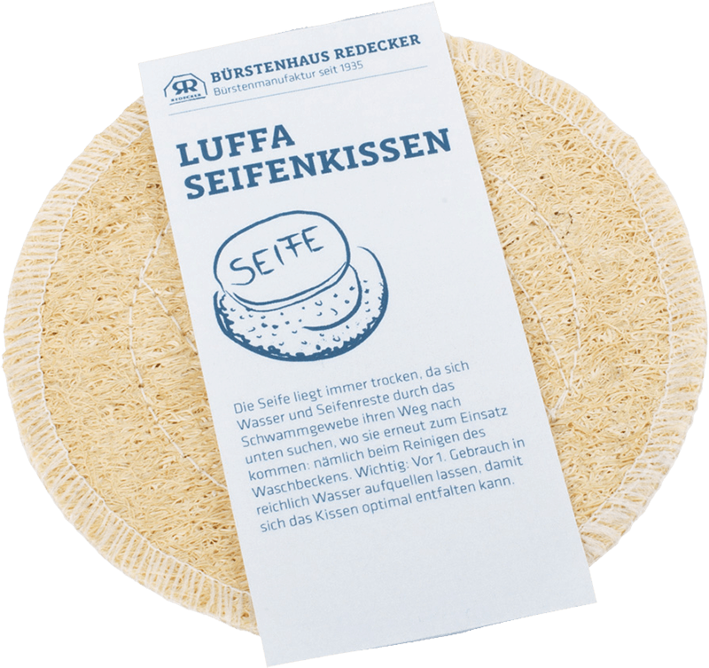Seifenablage Luffa rund