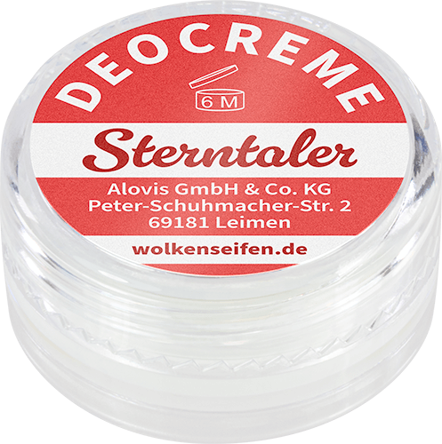Deocremeprobe Sterntaler Wolkenseifen Deocreme Probe