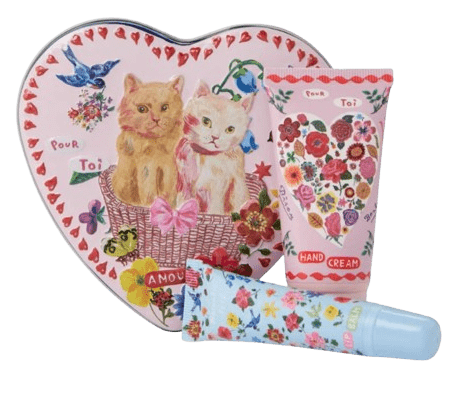 Forest Folk Hand- + Lippenpflege Forest Folk Herzdose Pflegeset