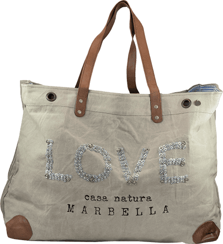 Segeltuchtasche Love Segeltuchtasche Love