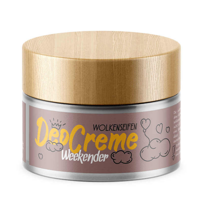 Deocreme Weekender Glastiegel Deocreme Weekender Glastiegel ohne Hintergrund