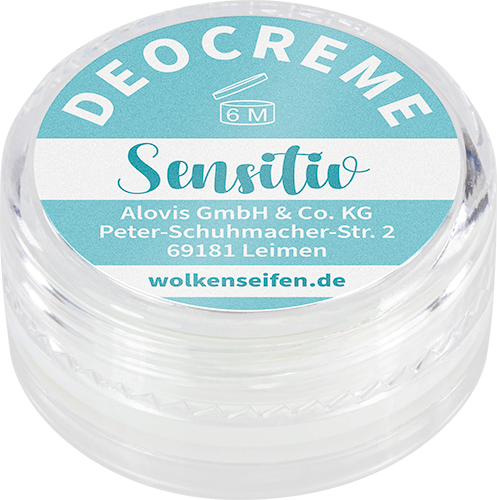 Deocremeprobe Sensitiv Wolkenseifen Deocreme Probe