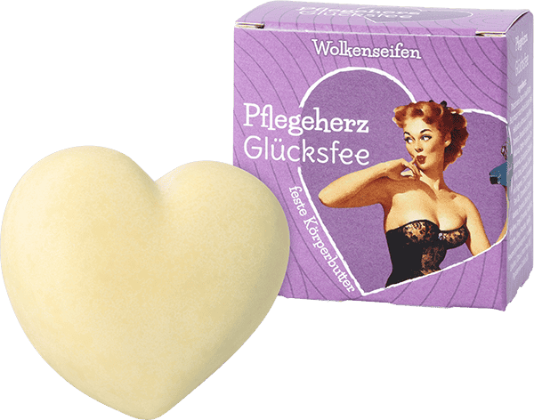 Pflegeherz Glücksfee Wolkenseifen Pflegeherz Glücksduft
