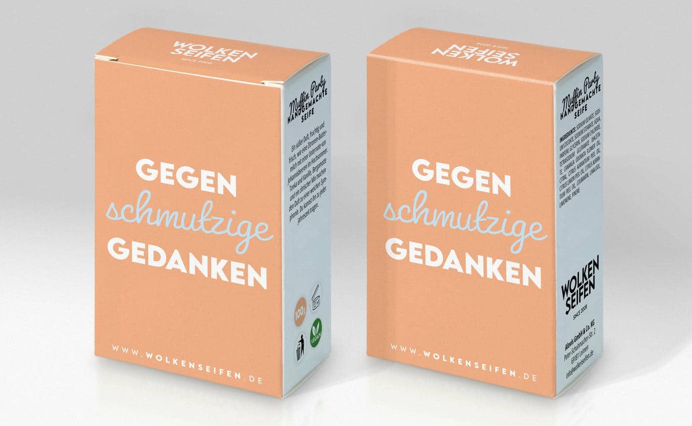 Spruchseife schmutzige Gedanken