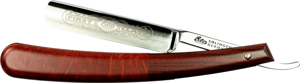 Rasiermesser mit Wurzelholzgriff Rasiermesser mit Wurzelholzgriff