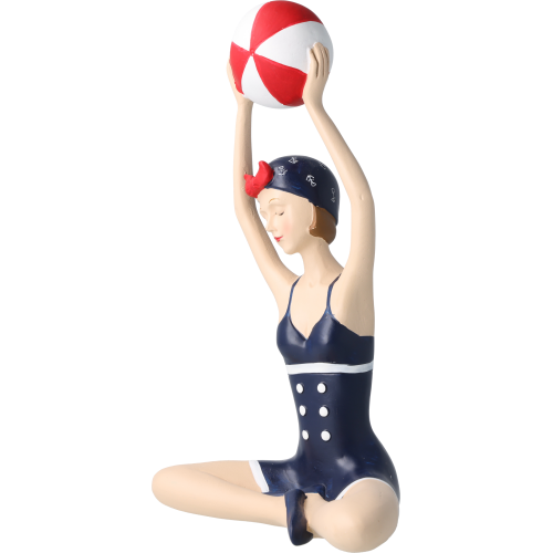 Pinup Schwimmerin Arme oben Pinup Schwimmerin Arme oben