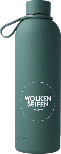 Wolkenseifen Edelstahl Trinkflasche 750 ml