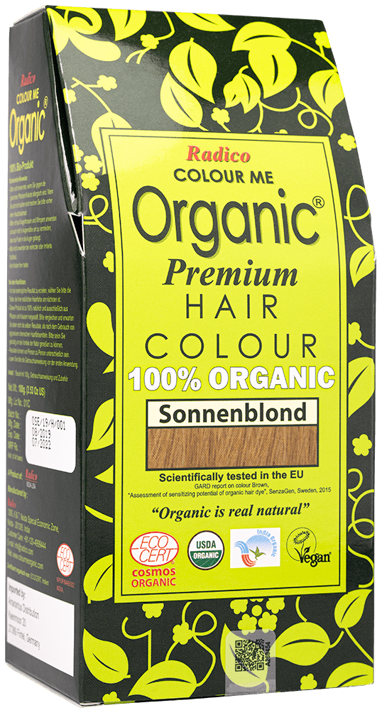 Pflanzenhaarfarbe Sonnenblond Radico Pflanzliche Haarfarbe Sonnenblond ohne Hintergrund