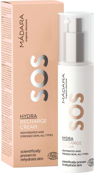SOS Hydra RECHARGE Cream Madara SOS Hydra RECHARGE Cream ohne Hintergrund