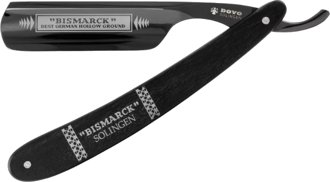 Rasiermesser Bismarck Black Duke Dovo straight Razor Bismarck