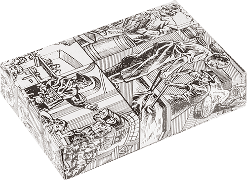 Maniküre-Etui Leder Dunkelbraun Maniküre-Etui Leder Dunkelbraun