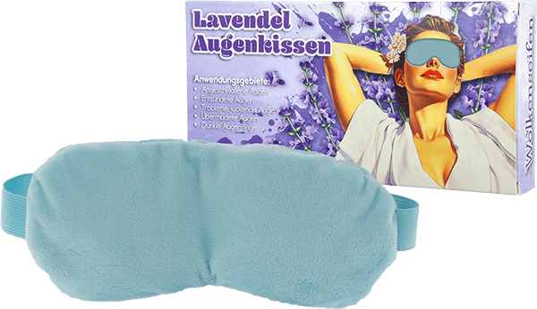 Augenkissen Blau Lavendel Aromatherapie Augenmaske Augenkissen