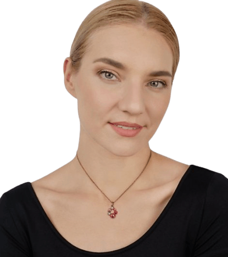 Shopping Drops Halskette Pink Shopping Drops Halskette Pink
