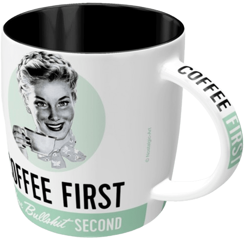 Retro Tasse Coffee First