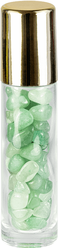 Energie-Roll-On Aventurine Roll On Behälter Halbe-Edelstein Rosenquarz