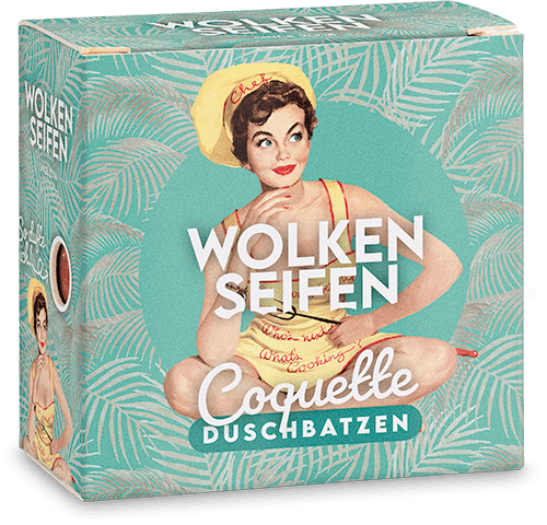 Duschbatzen Coquette - seifenfreie Pflege Duschbatzen Coquette - seifenfreie Pflege