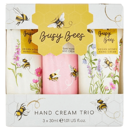 Busy Bees Handcreme Trio Heathcote & Ivory Busy Bees Handcreme Trio