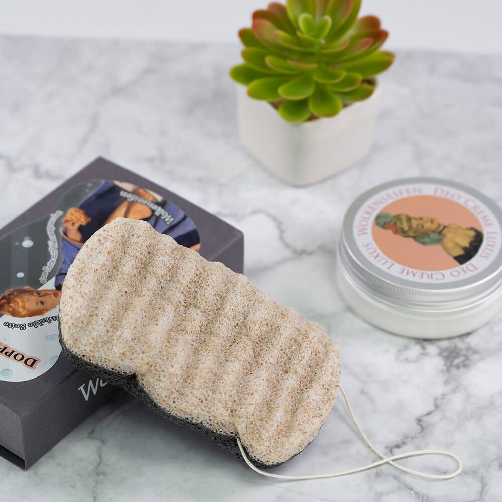 Konjac Doppel-Schwamm Konjac Doppel-Schwamm