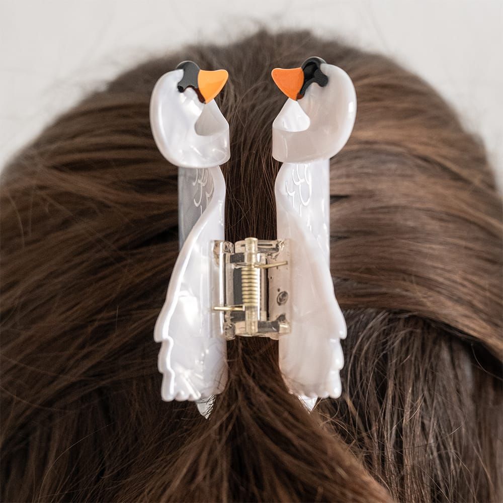 Haarkralle Schwan Haarkralle Schwan