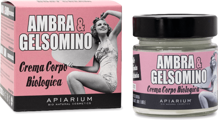 Bio Körpercreme Ambra & Jasmin Apiarium Bio Körpercreme Ambra & Jasmin ohne Hintergrund