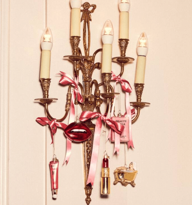 Glasobjekt Lippenstift