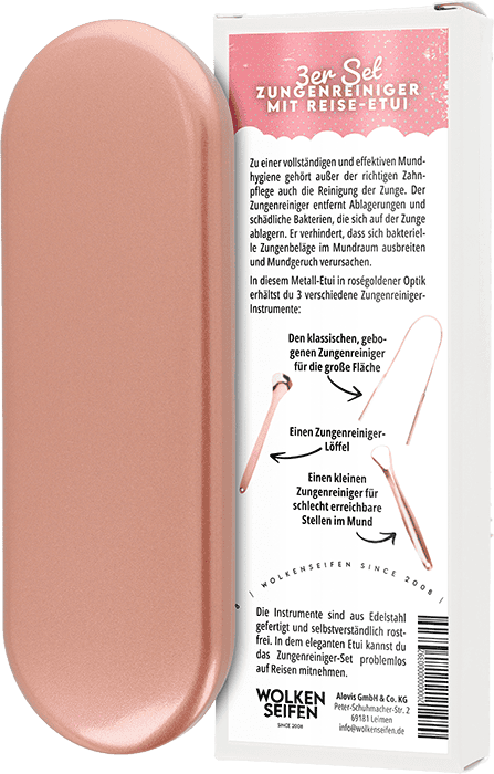 Zungenreiniger Set 3tlg. Zungenreiniger Set 3tlg.