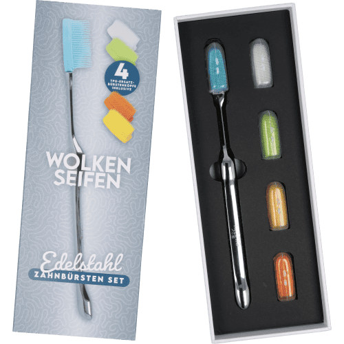 Edelstahl-Zahnbürste SET Edelstahl-Zahnbürste SET