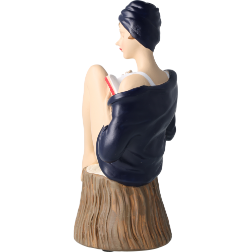 Pinup Schwimmerin mit Buch Pinup Schwimmerin mit Buch