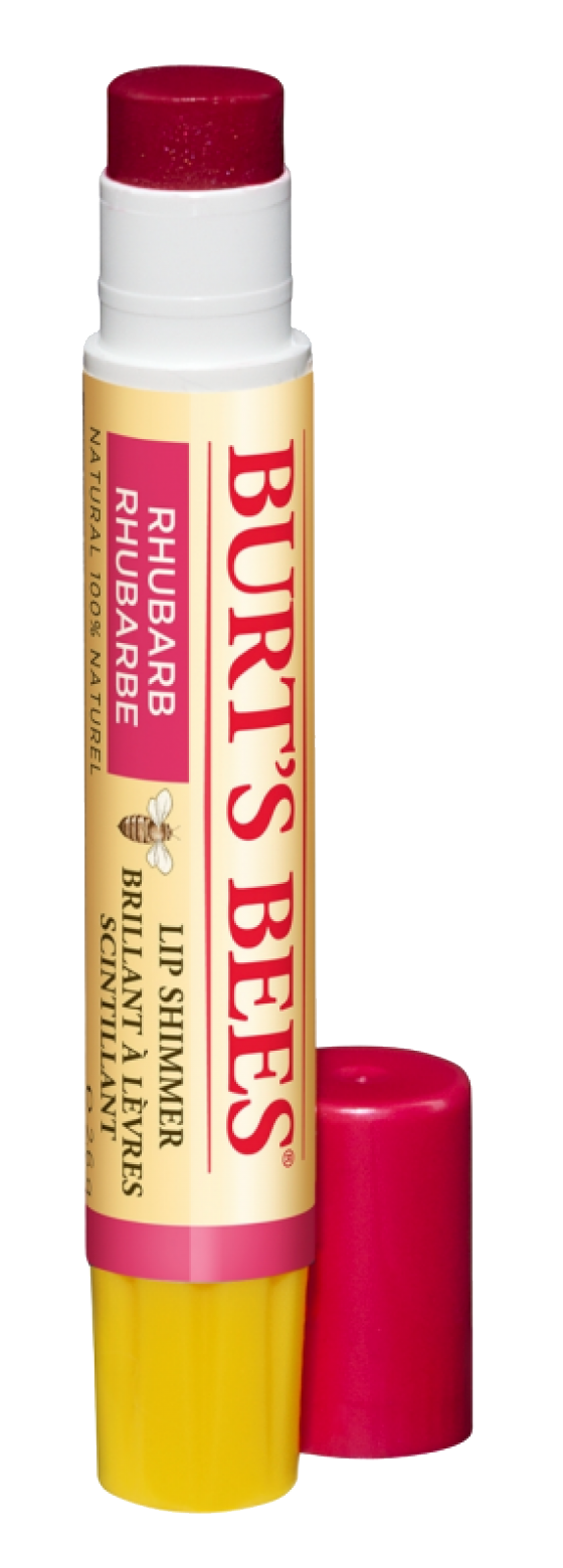 Lip Shimmer Rhubarb Burt`s Bees Lip Shimmers Rhubarb ohne Hintergrund