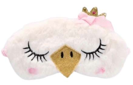 Schlafmaske Prinzessin Huhn Schlafmaske Huhn mit Krone