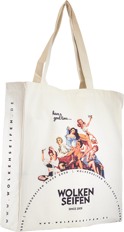 Wolkenseifen Einkaufsbeutel bunt